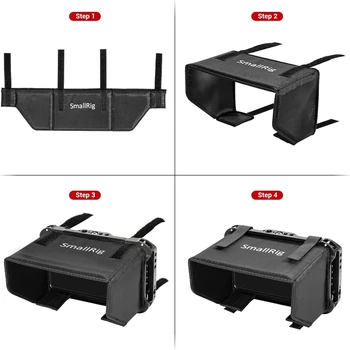 SmallRig Ninja V Sun Hood/Ninja V+ Sun Hood 5/Shinobi  Sun Hood for Atomos Shinobi 5/ Ninja V/Ninja V+ SmallRig Cage VH2269 detail image