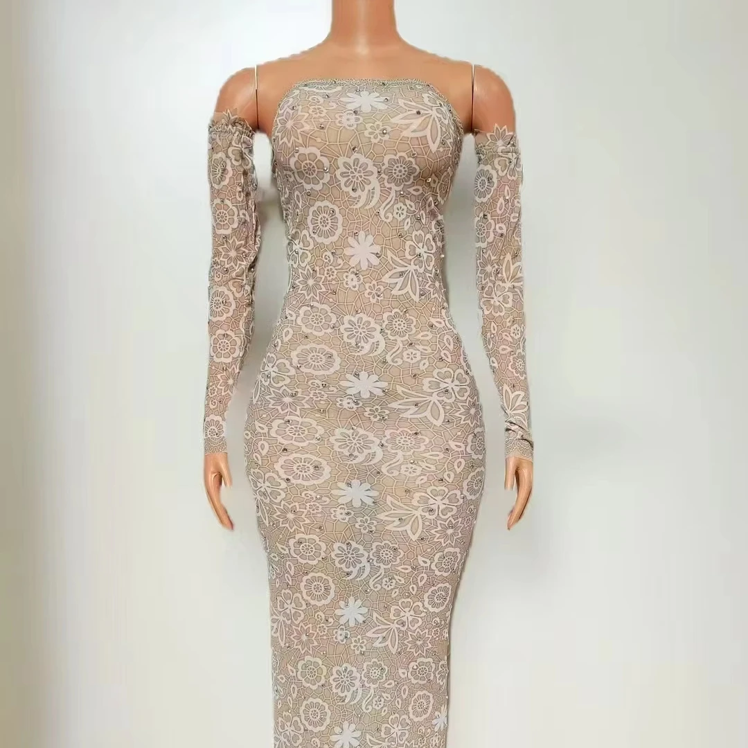 high quality bodycon dresses Black Off-Shoulder Bodycon Maxi Dress main image 1