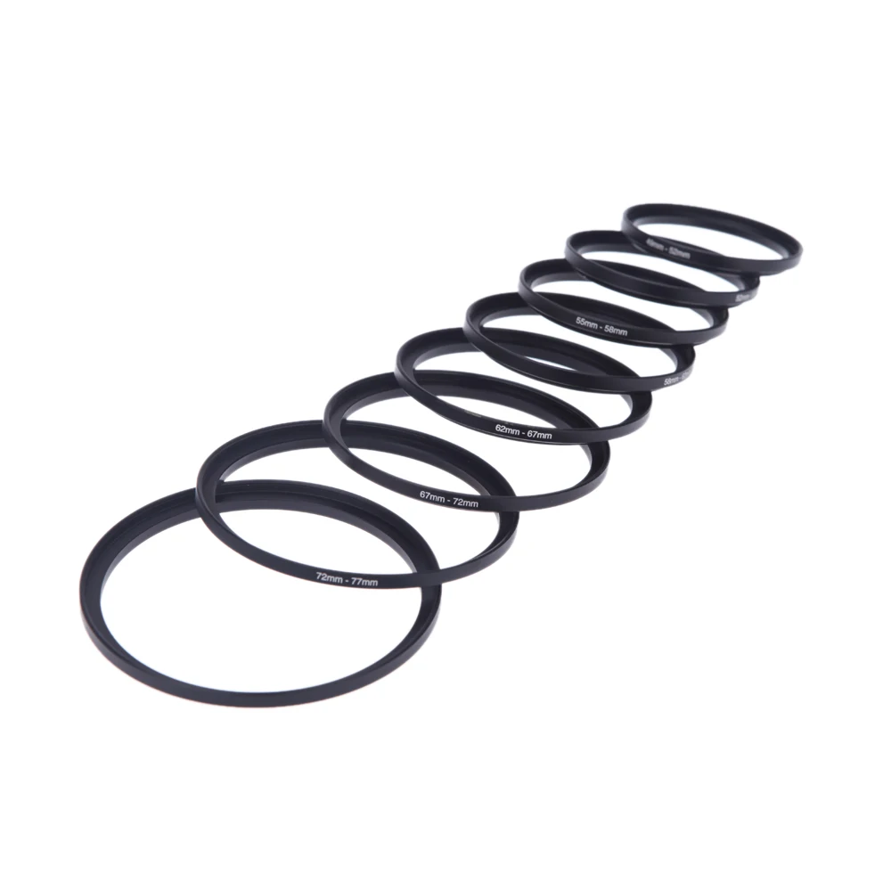 Camera Step up Step Down Ring 46-52 mm Stepping up Camera Lens Filter Ring Adapter