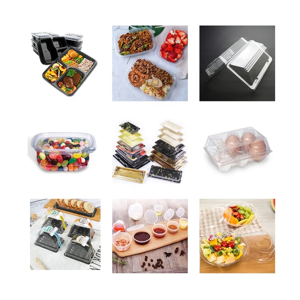 Thermoforming Machine for Pet Fruit Container Chocolate Box Cheese Box
