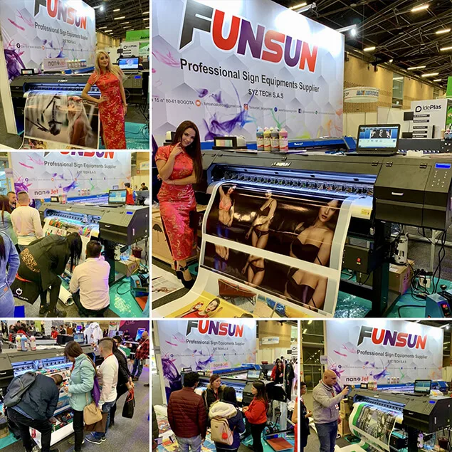 1999 Dollar Funsun Large Format Eco Solvent Digital  Printer  Indoor and Outdoor Canvas Printing Machine