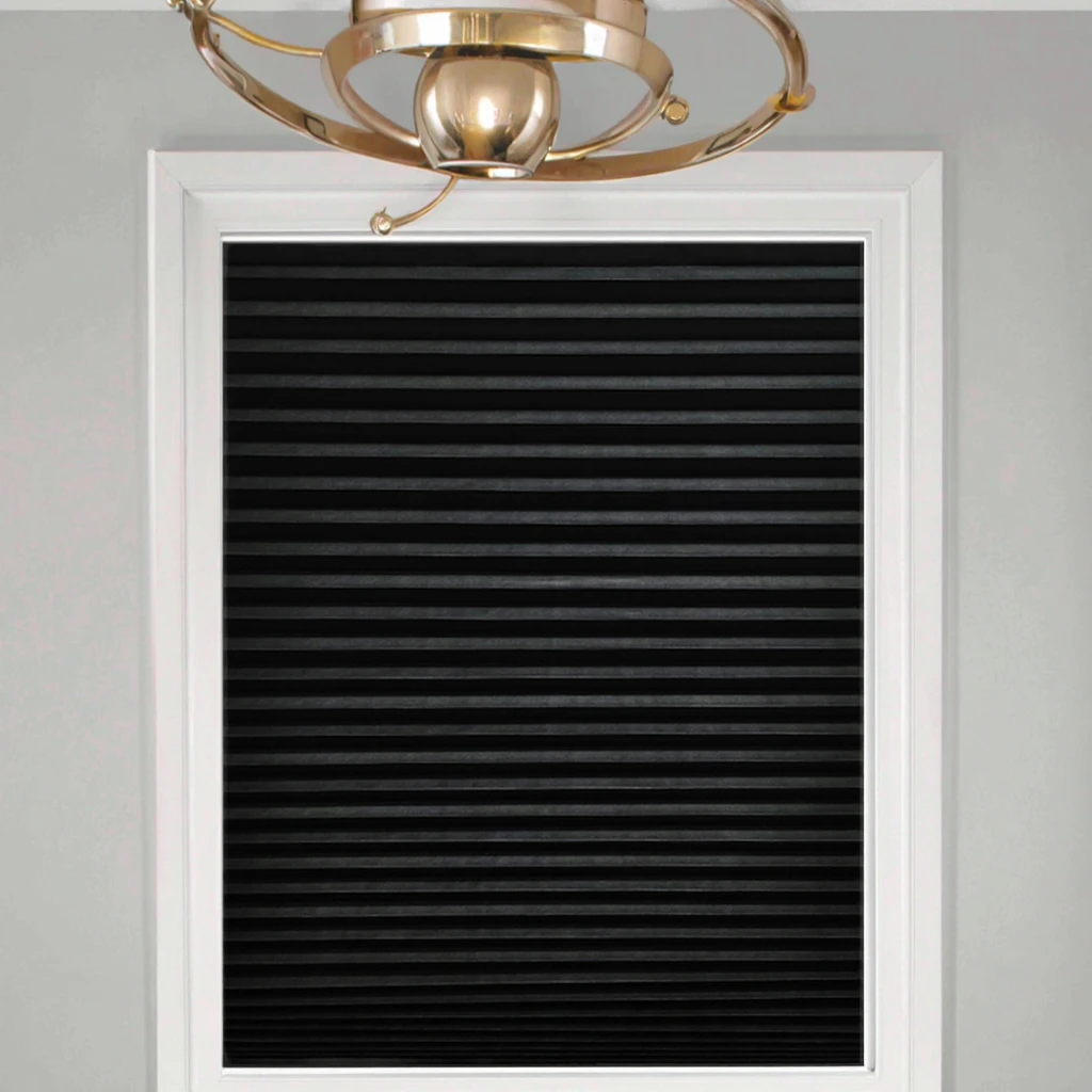 Modern Cordless Paper Shades Day Night Paper Blinds with No Need to Drill Holes Install with Tape