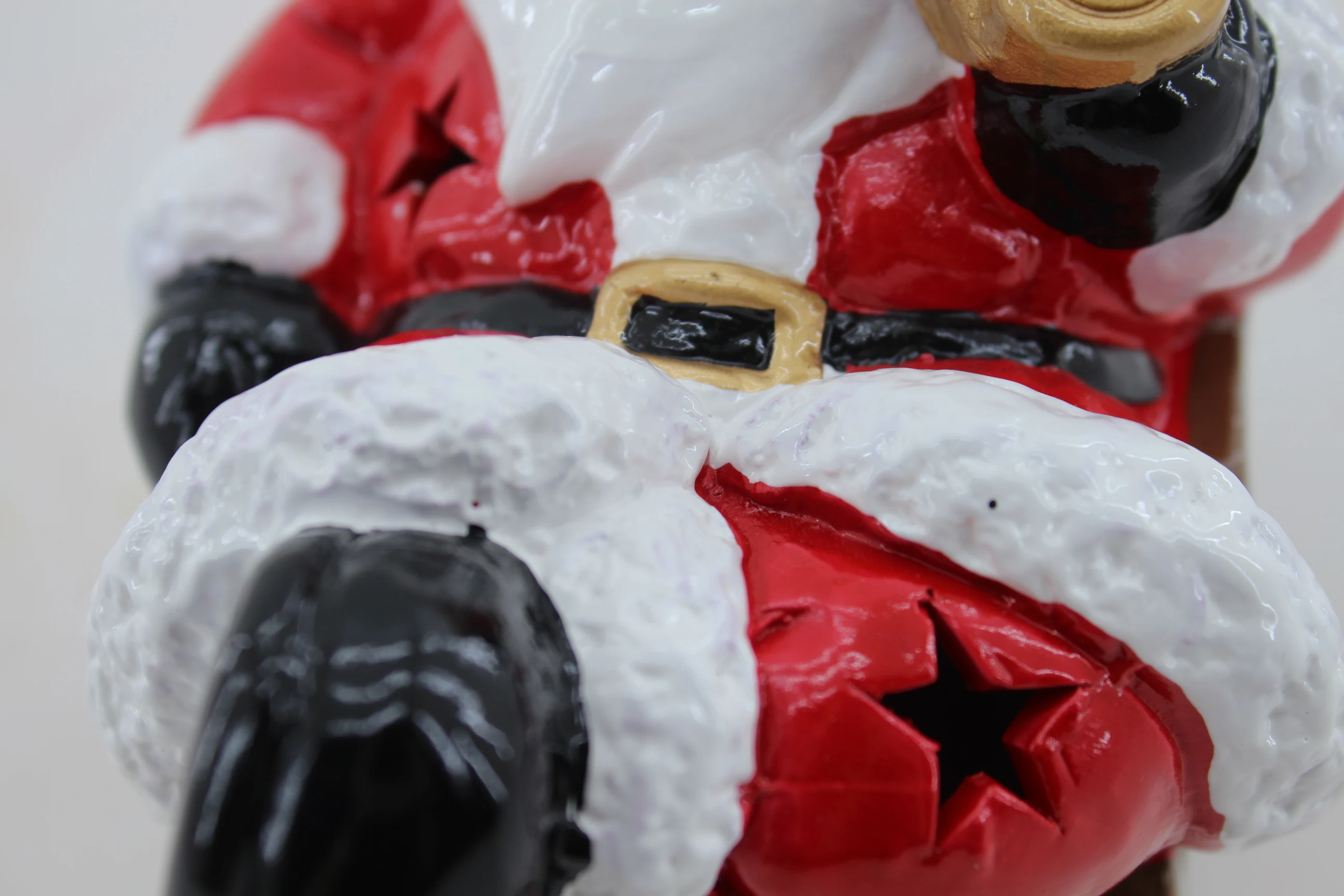 buy ceramic christmas santa,santa with led lights,led ceram c