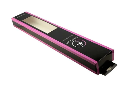 Custom Luxury Wig Hair Box Packaging Hanging Cardboard Box with Pvc Window