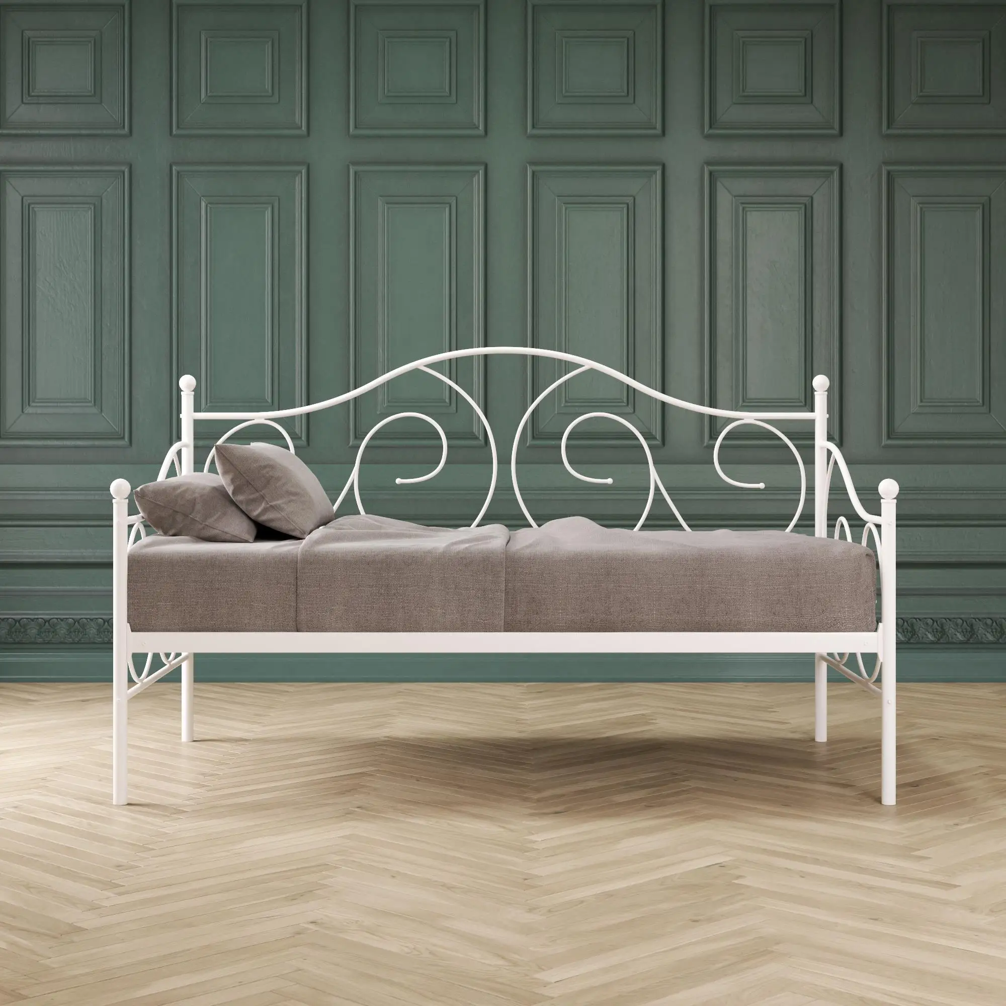 Pull Out Metal Double Sofa Bed Folding Metal Futon Bed With Slats Buy Single Futon Sofa Bed