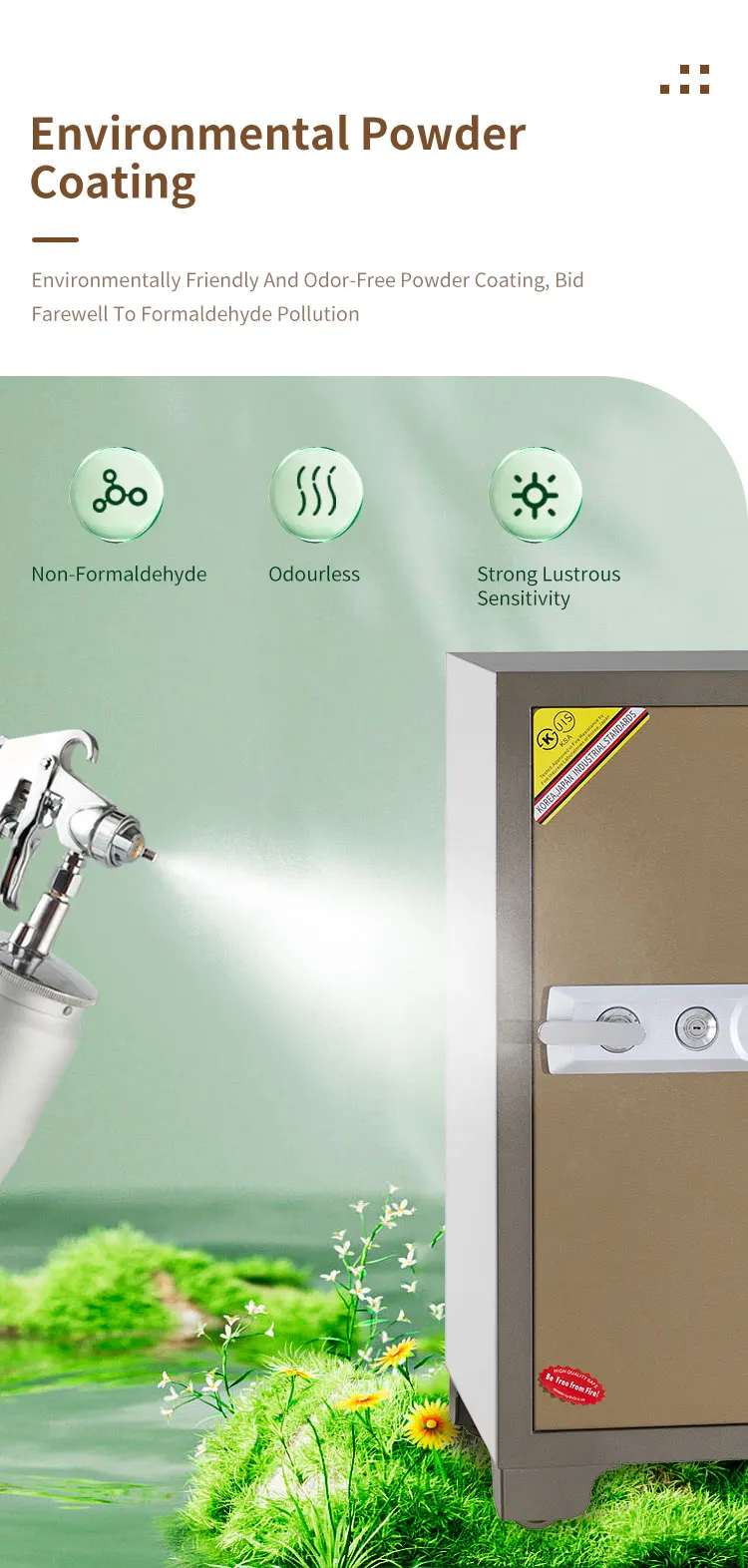 CEQSAFE 2 Hour Double Key High Quality Security Strong Metal Home Deposit Money Fireproof Safe Box supplier