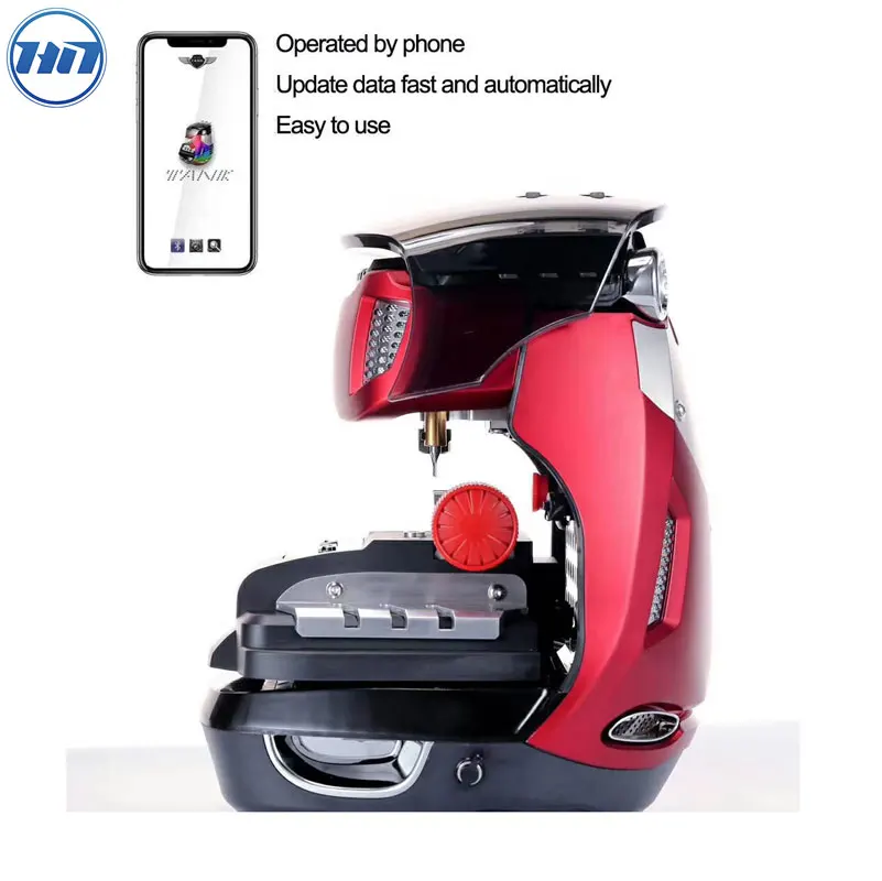 Original Magic Tank 2M2 Car Key Cutting Machine Work on Android Via Phone Connect