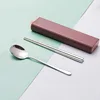2pcs silver-pink box