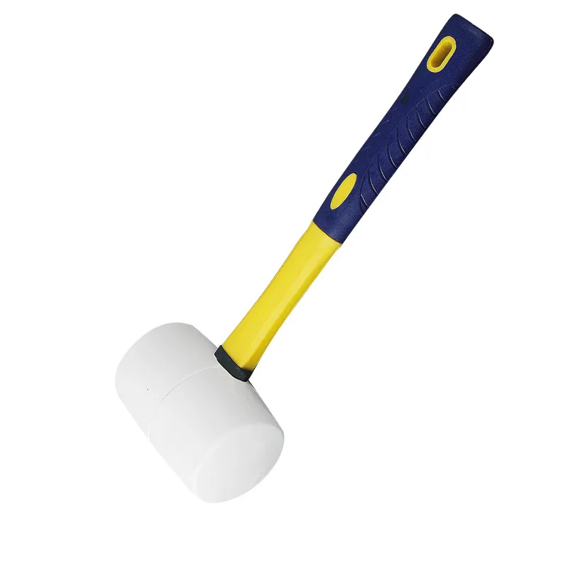 プラスチック製マレットハンマーツールグラスファイバーハンドル付きラバーマレットハンマー - Buy Ceramic Hammer,Rubber  Hammer,Black Round Hammer Product on Alibaba.com