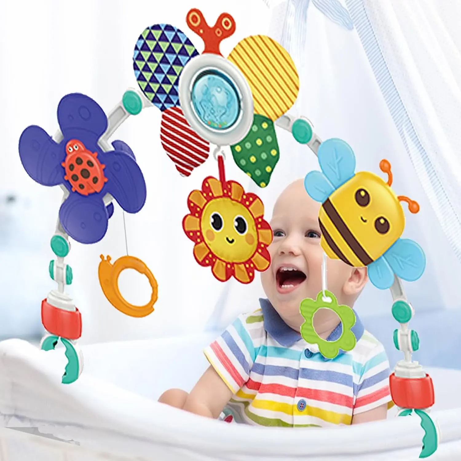 Chachi игрушки Juguetes De Cuna Para Bebe Recien Nacidos Juguete Arco Coche Sensoriales