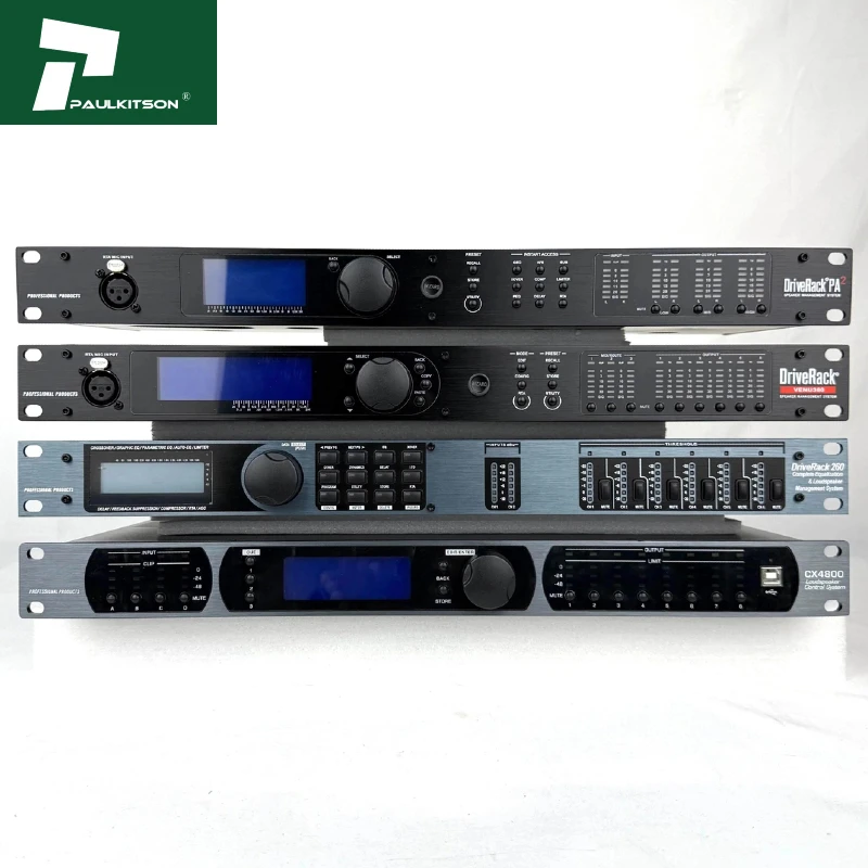Paulkitson DriveRack DSP Audio Processor - Professional Digital