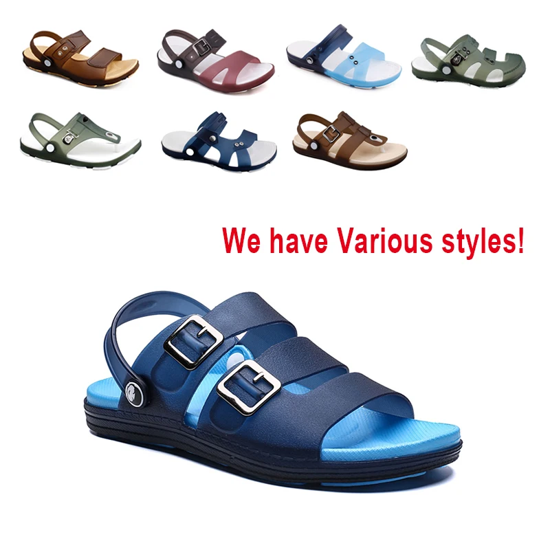 Wholesale Wholesale Fashion Beach Hot Popular Summer jelly PVC Clogs For Men  and women From m.