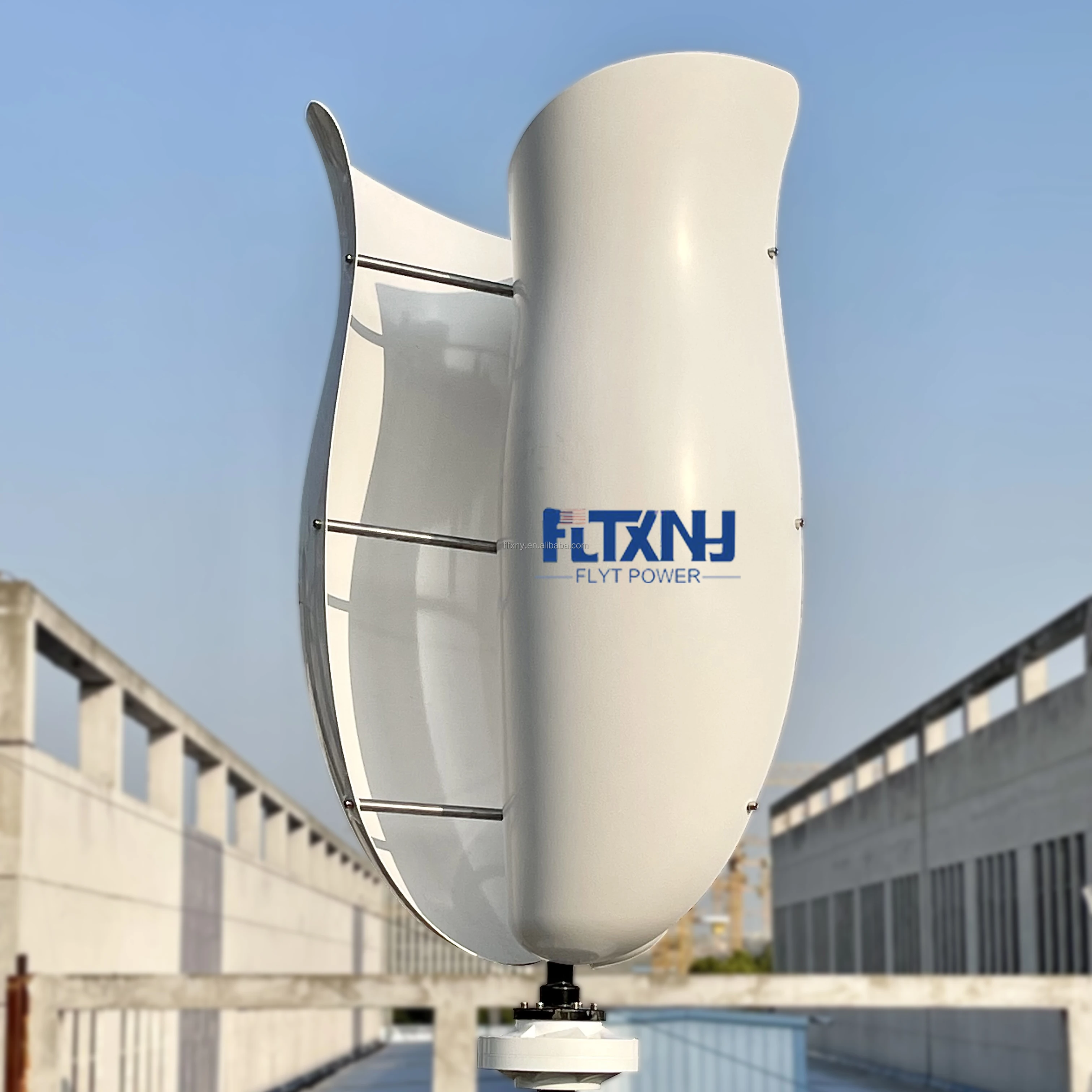 Popular Tulip Wind Turbine Vertical Type Home Use 600w 1000w 2000w 24v 48v Wind Generator Tulip Wind Turbine Eolienne Verticale