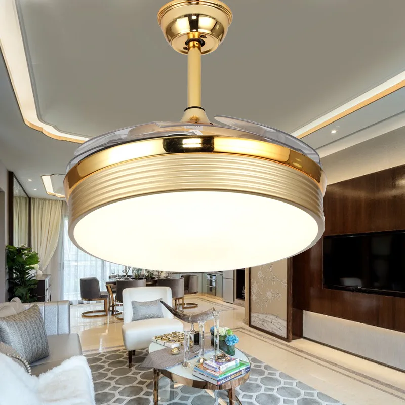 42inch Modern ceiling fan light surface mounted led fan light with remote