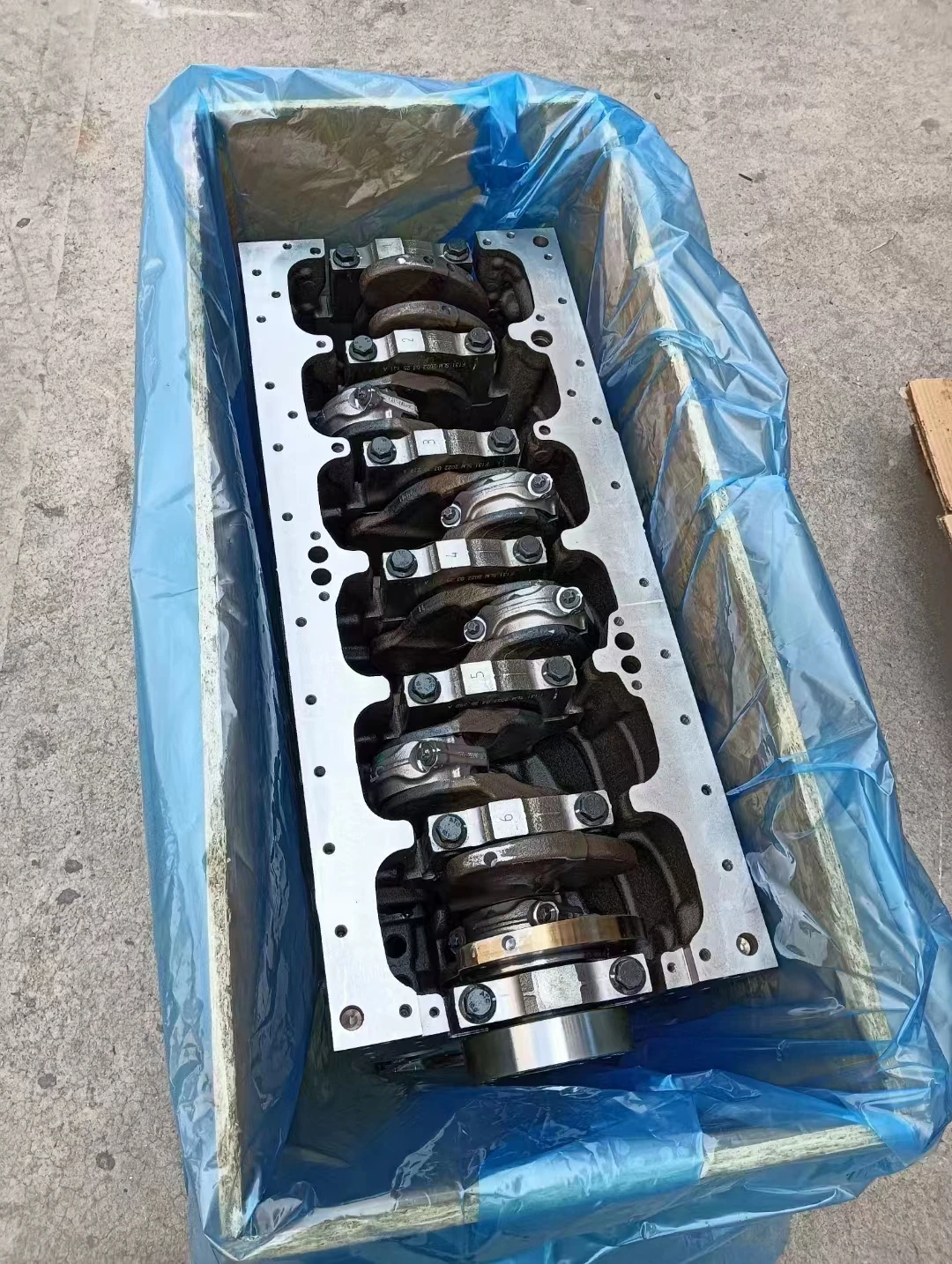 6d107 Cylinder Block Assembly 4990448 For Komatsu 6d107 Buy 6d107