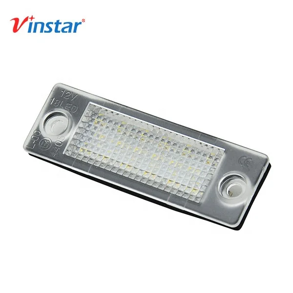 Vinstar Canbus Error Free 12V LED License Number Register Plate Lamp for Volkswagen Caddy Golf Jetta Passat Touran Transporter