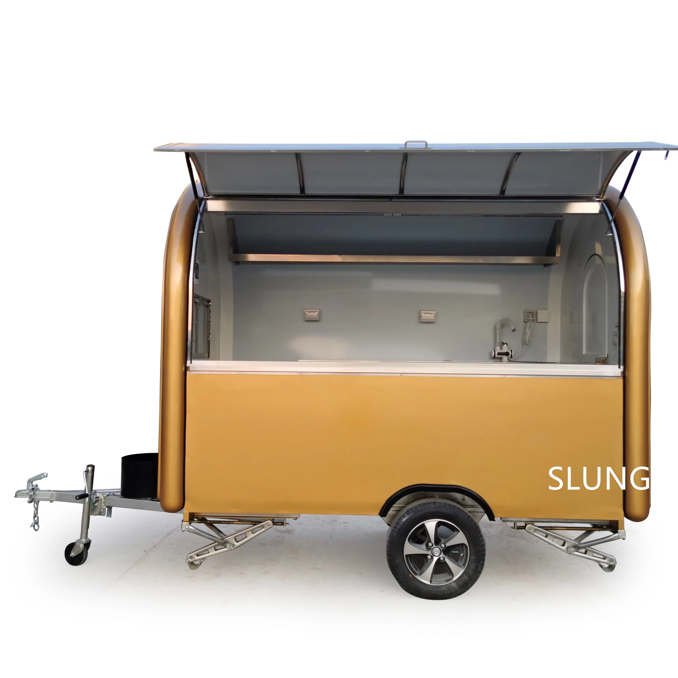 Wholesale supply gourmet trailer hot dog barbecue milk tea snack truck other trailer