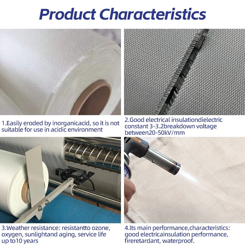 Fiberglass Woven Roving Fiberglass Fabric Cloth Woven Carbon Fiber ...