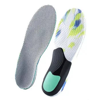 Sports Running  EVA ortholite damping Shoe Insole Orthopedic Flat Feet Plantar Fasciitis Arch TPU Support Foot Insoles