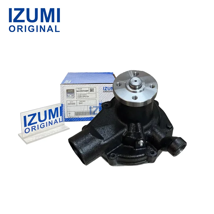 قطعة ديزل أصلية من إيزومي، رقم القطعة ME995358 وME075156 وME075293 وME995037، مضخة ماء مناسبة لمحركات ميتسوبيشي 6D16 و6D17، وفوسو تورك