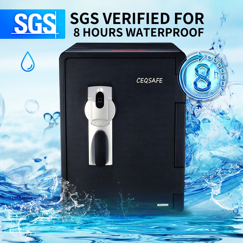 CEASAFE Waterproof Cabinet Electronic Digital Password Safe Deposit Box for Money Fireproof Safe Box supplier