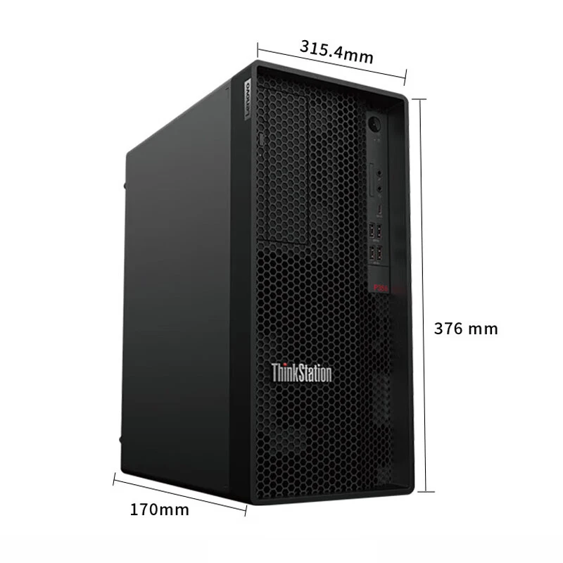 Подходящую Цену Lenovo ThinkStation P350 i5-11500 8G размеры для возраста от 1 500 Вт Подходит 3D визуализации настольный компьютер хост башня рабочей