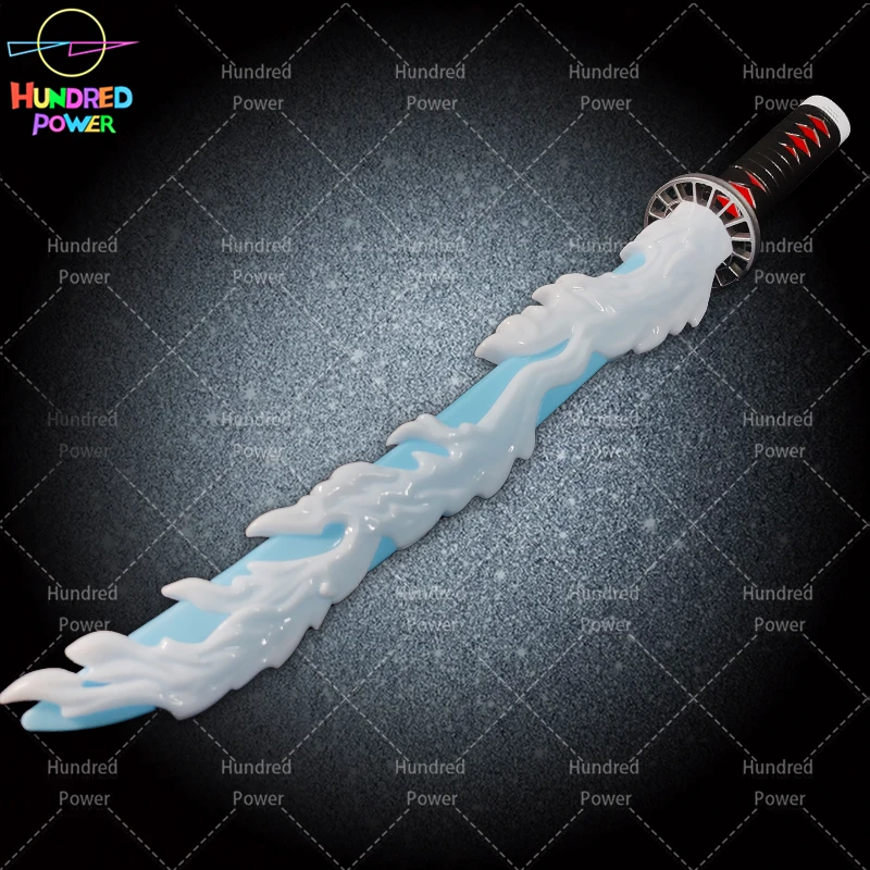 Factory Direct Sales Bright Sword Flash Toy Katanatheme Party Multi-color LED Light up Game