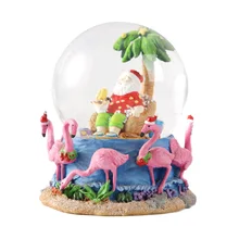 Personalized Customization Resin Crafts Music Snowball Glass Snow Globe Custom Snow Globes Christmas Snow Globe