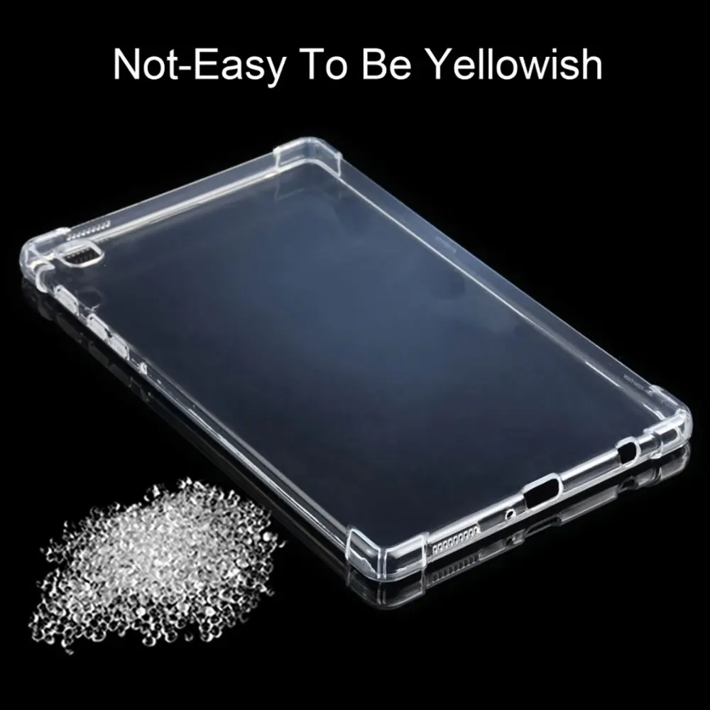 Transparent Tablet Cover For Samsung Galaxy Tab A7 Lite T220 225 S7 Fe Case Simple Anti Fall Anti-Fingerprint Pbk176 Laudtec supplier