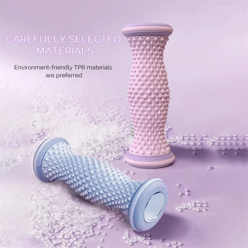 Foot Massage Roller  Plantar Acupressure Relaxation Feet Shiatsu Calf Shaping Massage Tools