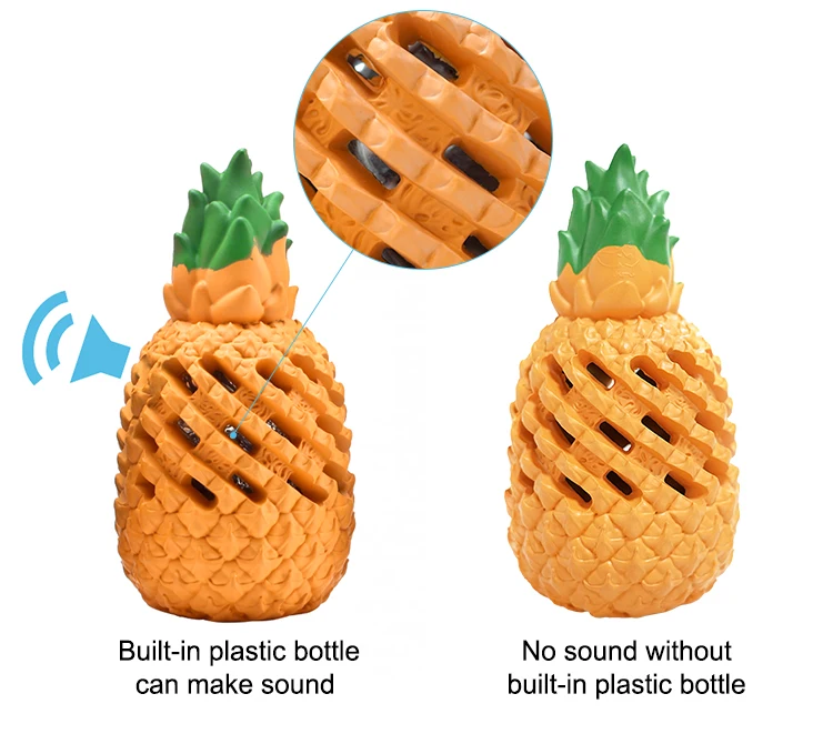 Pet Supplies Pineapple Dog Chew Toys Custom Pet Toys Durable Natural