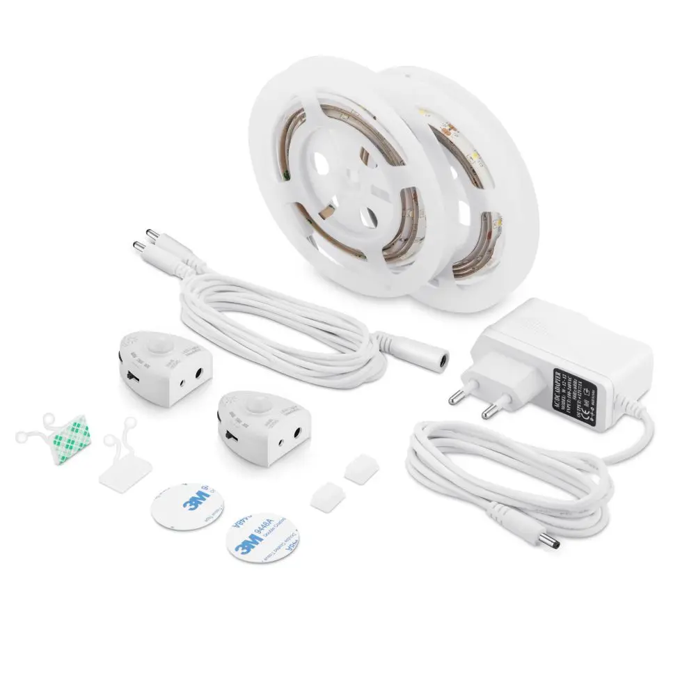 Intelligent Induction Lamp Motion Sensor Bed Light Warm White PRI Smart  Led Strip Motion Activated Human Body  Sensor Light