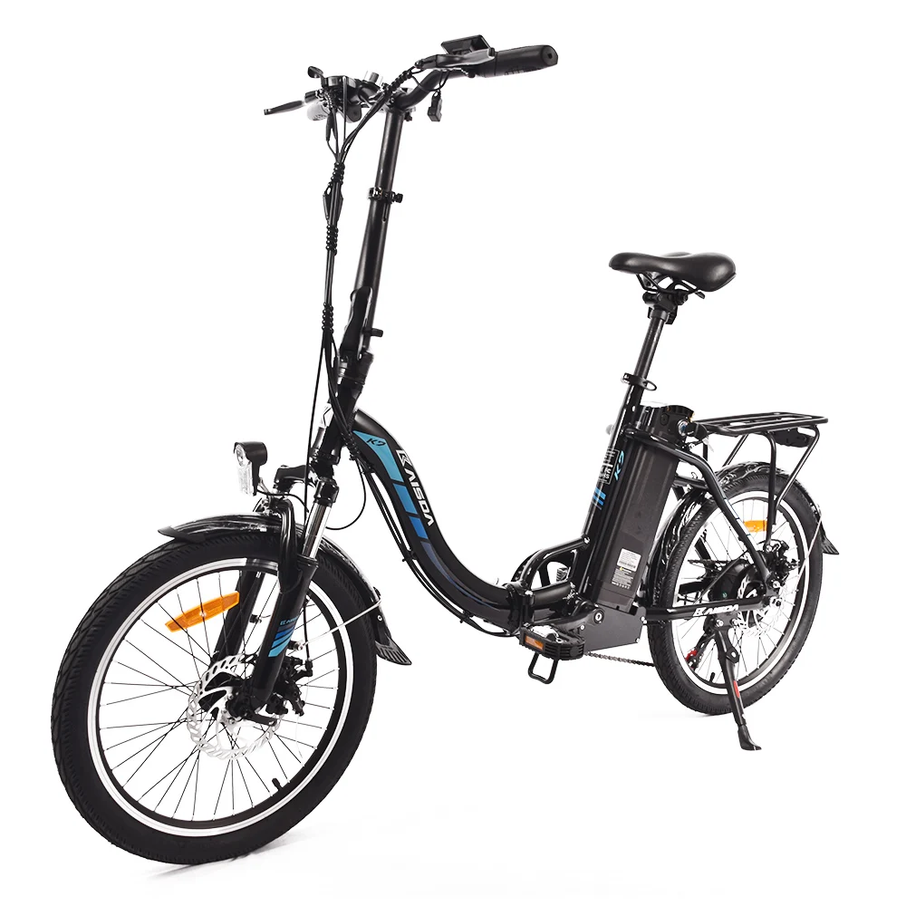 KAISDA K7 20*1,95 Zoll Reifen faltbares Elektro-Moped-Fahrrad Mountainbike 350 W Motor SHIMANO 7-Gang-APP-Steuerung