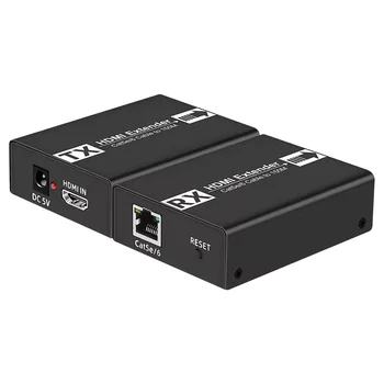 SY  HDMI Extender, 1080P Transmitter and Receiver Up to 150 Meters(492ft), HDMI Ethernet Over RJ45 Cat5e/6/7 Ethernet LAN Cable