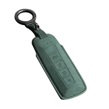 Car Key Cover High Quality Good Touch in Green Black Oran-Car Key Accessories for Wei Pai