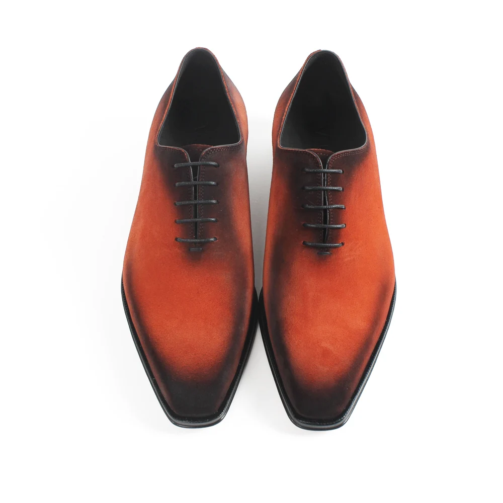 Vikeduo-zapatos Oxford Hechos A Mano Para Hombre,Calzado Formal De Piel  Auténtica Con Estilo De Ante,A Precio De Oxford - Buy Zapatos Formales  Personalizados,Zapatos Formales De Cuero Genuino Para Hombres,Zapatos  Formales Precio Para