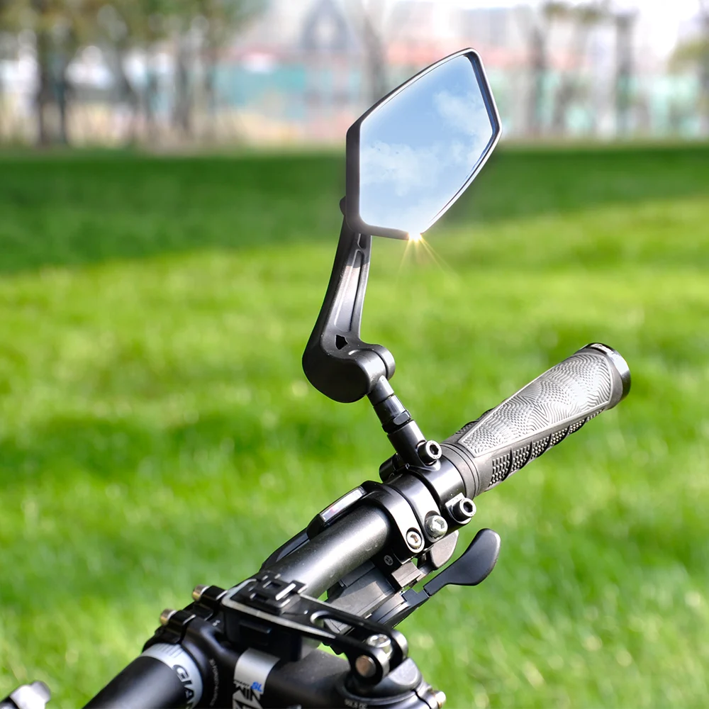 EYPINS Motorcycle Mirror, 360° Rotatable Round 7/8 22mm E-approved E57