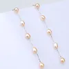 S925 peach pearl