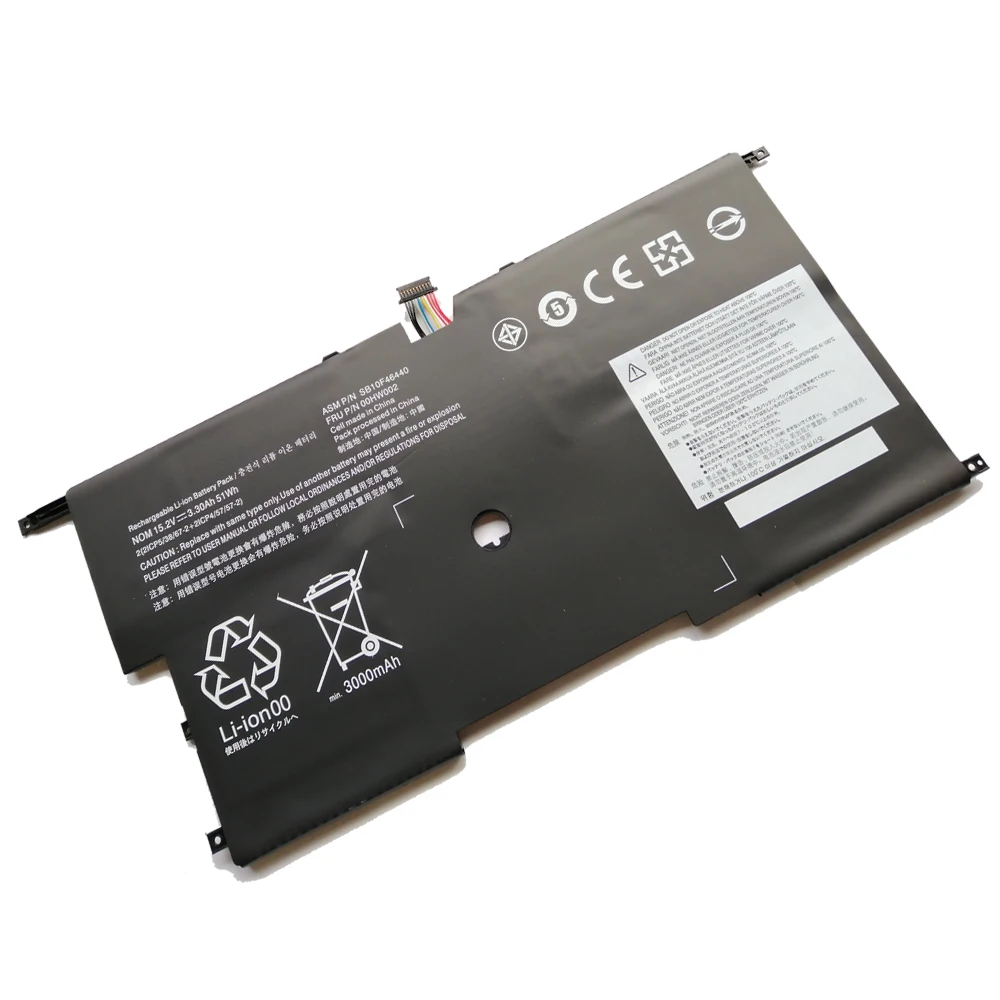 K KYUER 51Wh 00HW002 00HW003 Battery for Lenovo ThinkPad X1 Carbon Gen