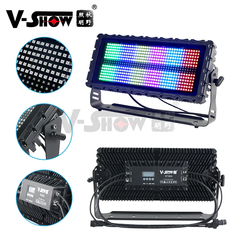 VSHOW ST36G 630w Led Strobe Lighting Outdoor Strobe Lighting Waterproof IP65 Strobe