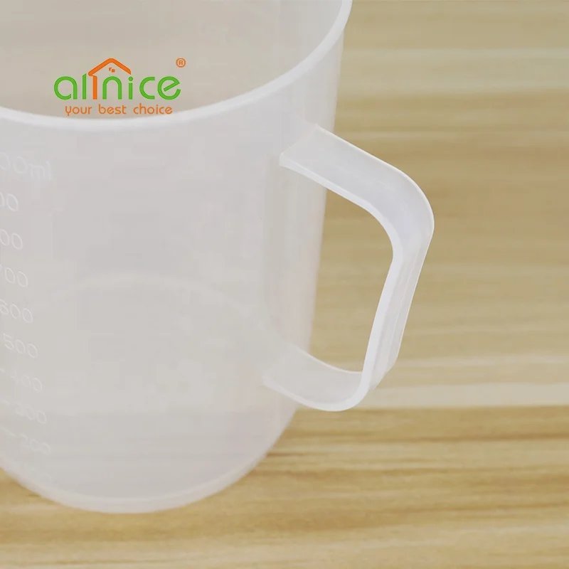 100ml 5000ml Plastic Kitchen Measuring Cup Transparent Plastic Measuring Beaker Cup