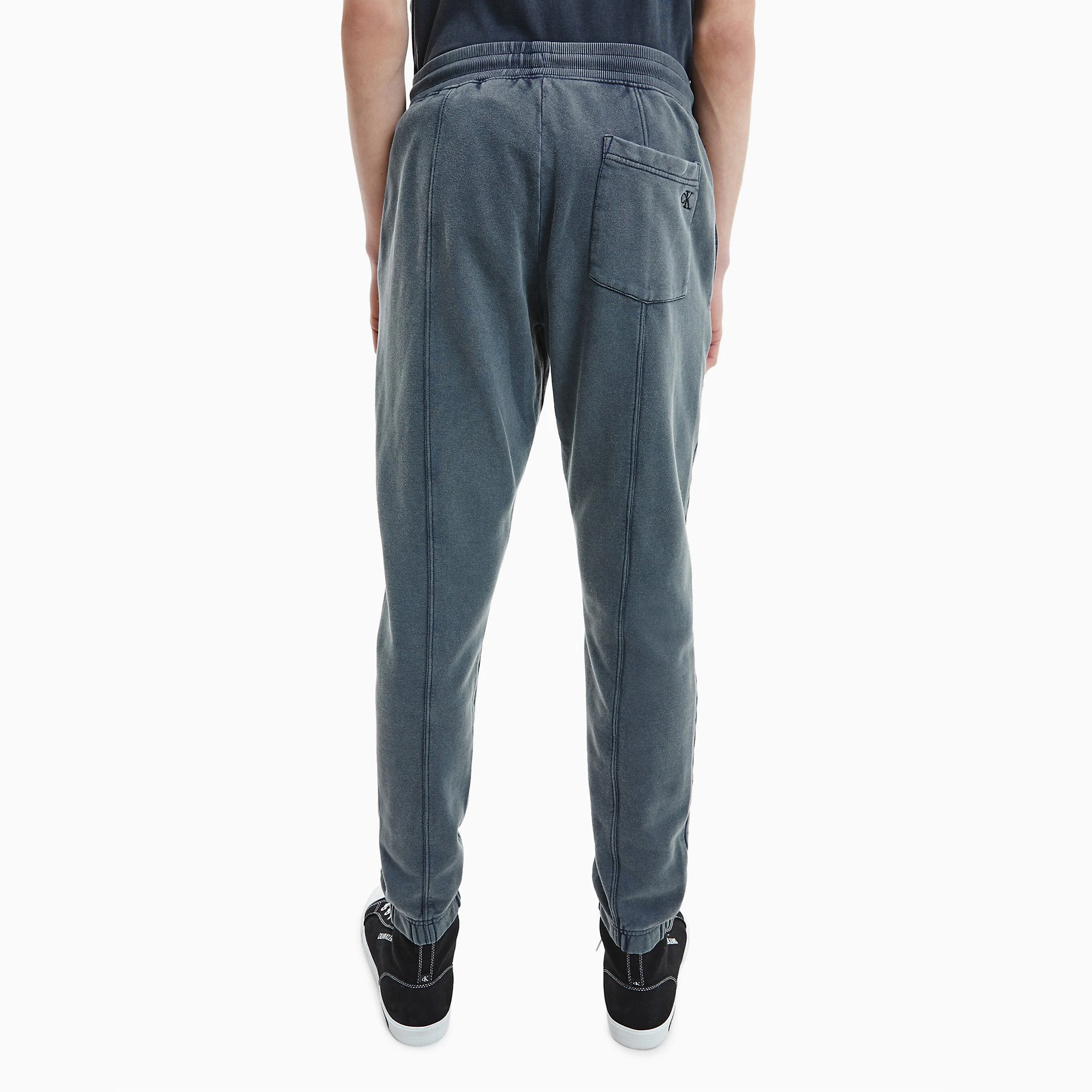 OEM Customized Fashion Mens Organic Cotton Terry Acid Wash Logo Joggers Embroidery Logo Drawstring Joggers Sweatpants For Men