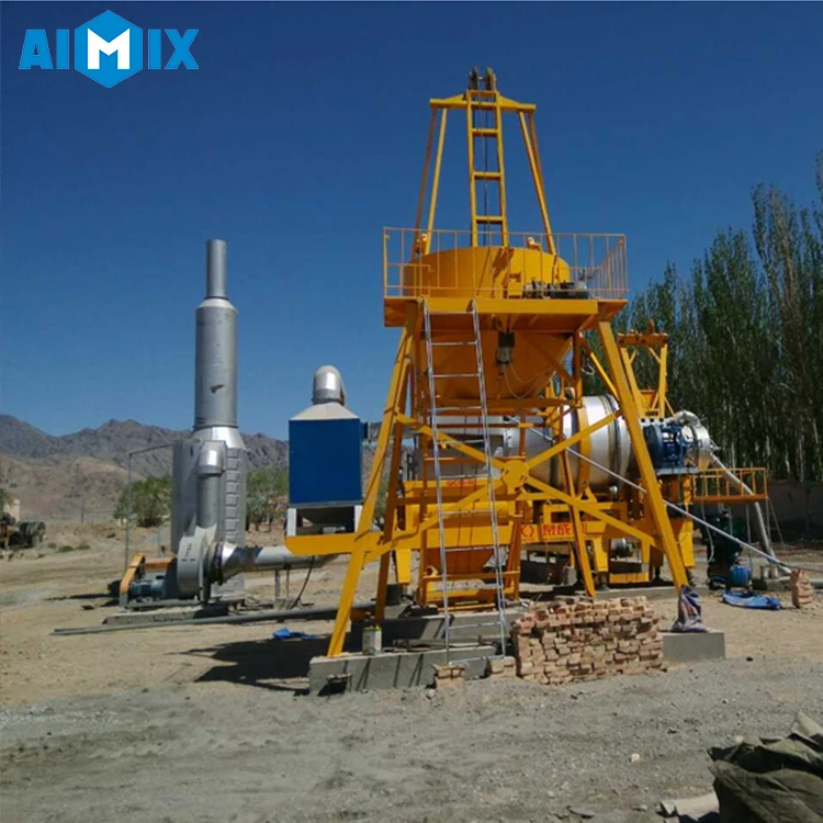 Мобильный горячий мини асфальтобетонный завод для продажи