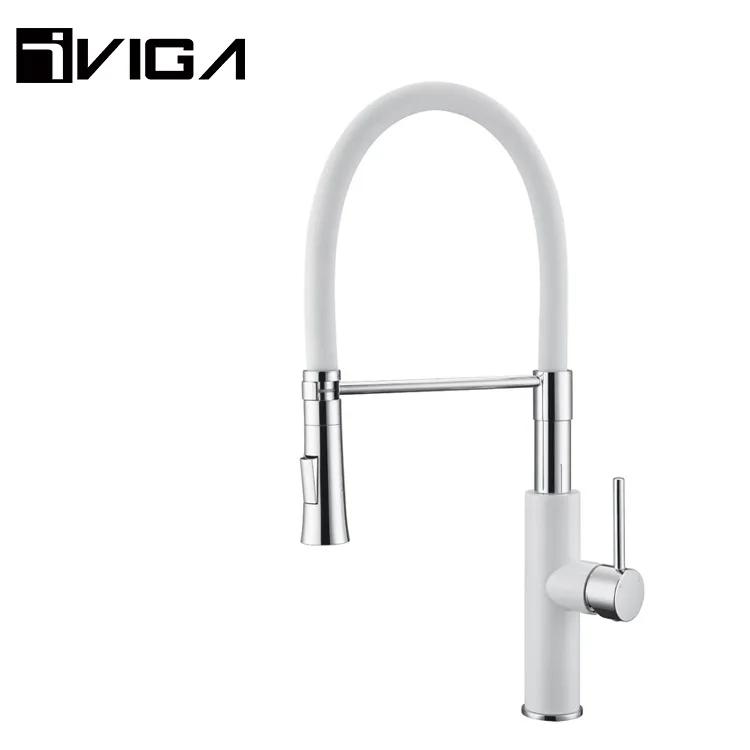 Faucet Homelody Grifo Healthy Kitchen Sink Mixer Tap Brass, Chrome