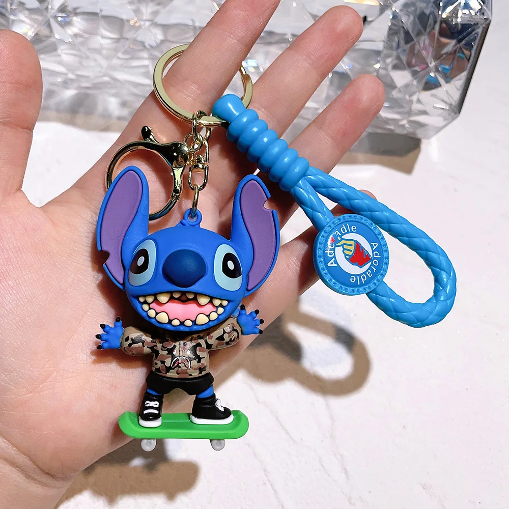 Adorable Stitch 3D Keychain Disney (Silicone)