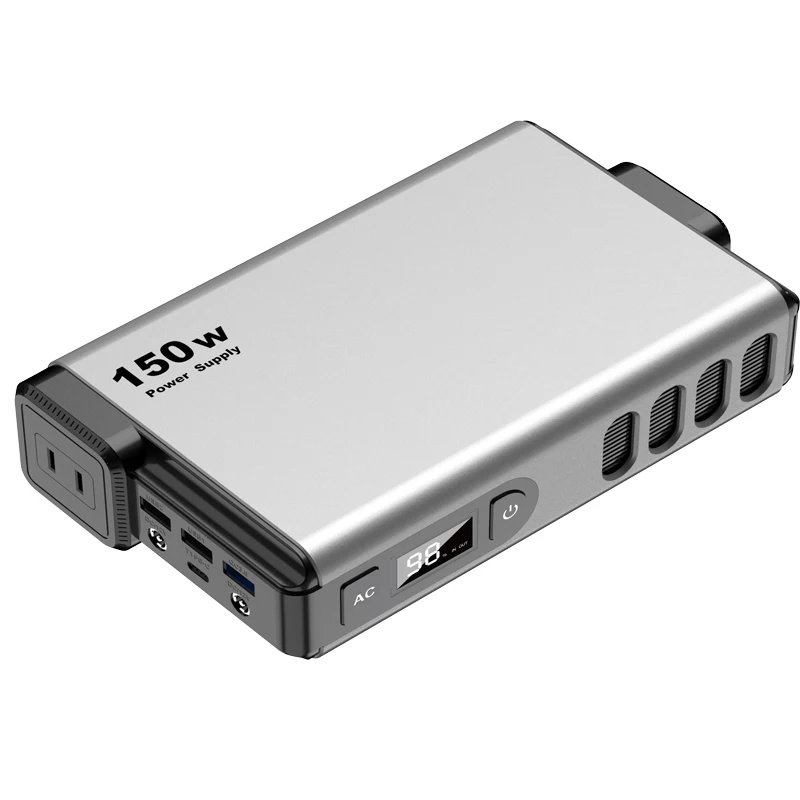 150W Laptop AC Power Bank with 110V 220V AC Outlet 32000mah