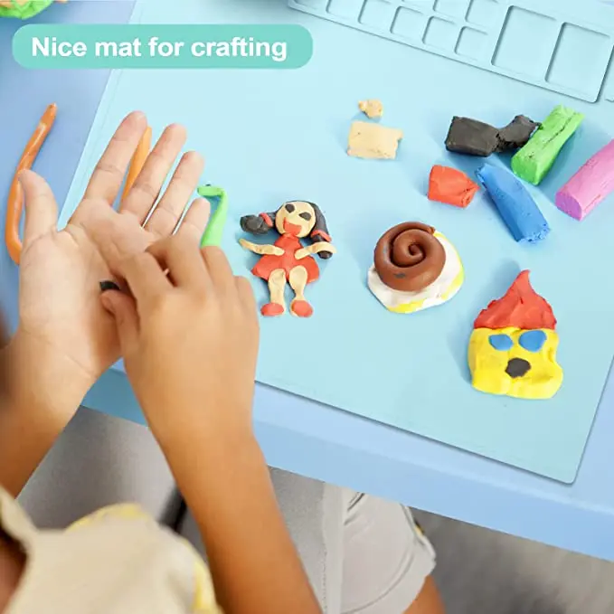 Bhd Custom Silicone Painting Craft Mat Soft Durable Drawing Mat Bpa