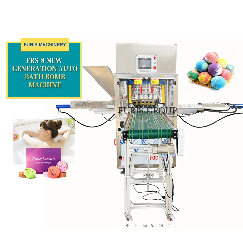 Economical High Capacity Full Automatic Ceramics Bath Bomb Fizzy Press Machine Price Hot Sale Hydraulic Bath Bomb Press Machine