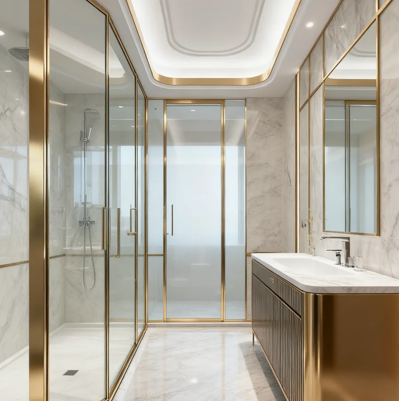 Stainless steel decorative strip