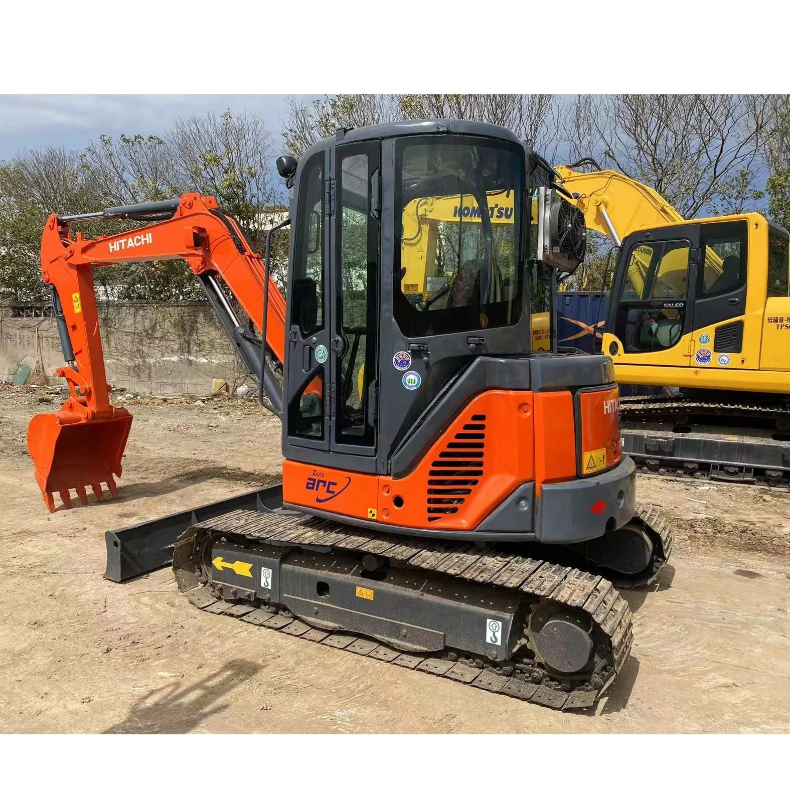 Second Hand Hitachi Zx50u Excavator - High Performance